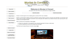 Desktop Screenshot of moviesinconcert.nl